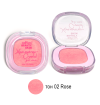 Хайлайтер-Crystal для лица Beauty Skin, тон 02 rose