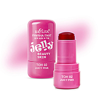 Румяна-тинт JELLY для щёк и губ Beauty Skin, тон 02 juicy pink
