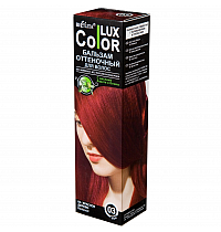 Оттеночный бальзам для волос "COLOR LUX" тон 03 красное дерево