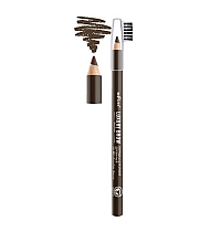 Карандаш для бровей деревянный LUXURY BROW тон 604 chocolate brown