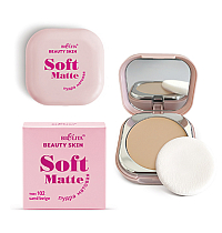 Пудра матовая SOFT MATTE Beauty Skin тон 102 sand beige
