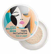 Пудра рассыпчатая Beauty Skin, тон 01 light