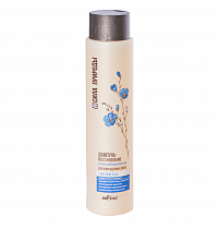 Шампунь-восстановление с маслом льна для поврежденных волос с антистатическим эффектом