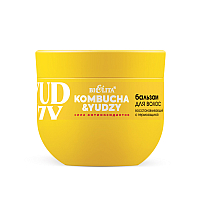 Бальзам для волос восстанавливающий с термозащитой Kombucha & Yudzy