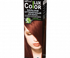 Оттеночный бальзам для волос «COLOR LUX» тон 10 медно-русый