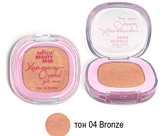 Хайлайтер-Crystal для лица Beauty Skin, тон 04 bronze