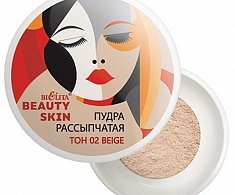 Пудра рассыпчатая Beauty Skin, тон 02 beige