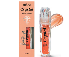 Блеск для губ Crystal Beauty Lips, тон 03