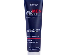 Vitex MEN TOBACCO Увлажняющий Бальзам-сливки после бритья для всех типов кожи, даже чувствительной