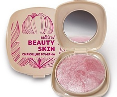 Сияющие румяна Beauty Skin, тон 05 Sunlight Rose