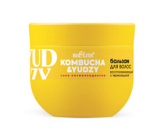 Бальзам для волос восстанавливающий с термозащитой Kombucha & Yudzy