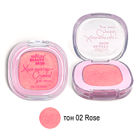Хайлайтер-Crystal для лица Beauty Skin, тон 02 rose
