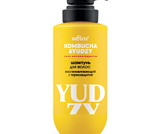 Шампунь для волос восстанавливающий с термозащитой Kombucha & Yudzy