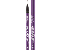 Маркер для бровей Beauty Brow, тон 01 темно-коричневый