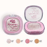 Хайлайтер-Crystal для лица Beauty Skin, тон 02 rose