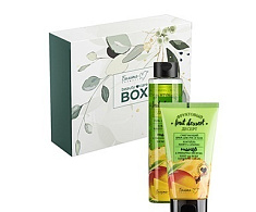  Набор косметики BEAUTY BOX «Фруктовый десерт» (гель для душа, крем для рук и тела "Коктейль Манго и Ананас")