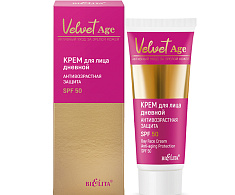 Крем для лица дневной "Антивозрастная защита" SPF50 Velvet Age